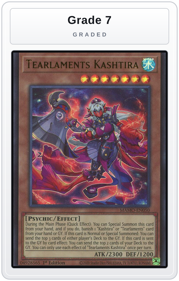 Graded - Tearlaments Kashtira — Grade 7 graded overlay