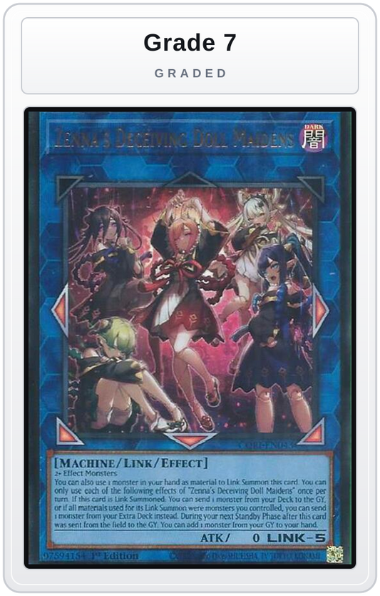 Graded - Zenna's Deceiving Doll Maidens — Grade 7 graded overlay