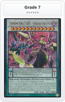 Graded - Supreme King Z-ARC - Synchro Universe — Grade 7 graded overlay