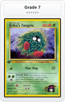 Graded - Erika's Tangela — Grade 7 graded overlay