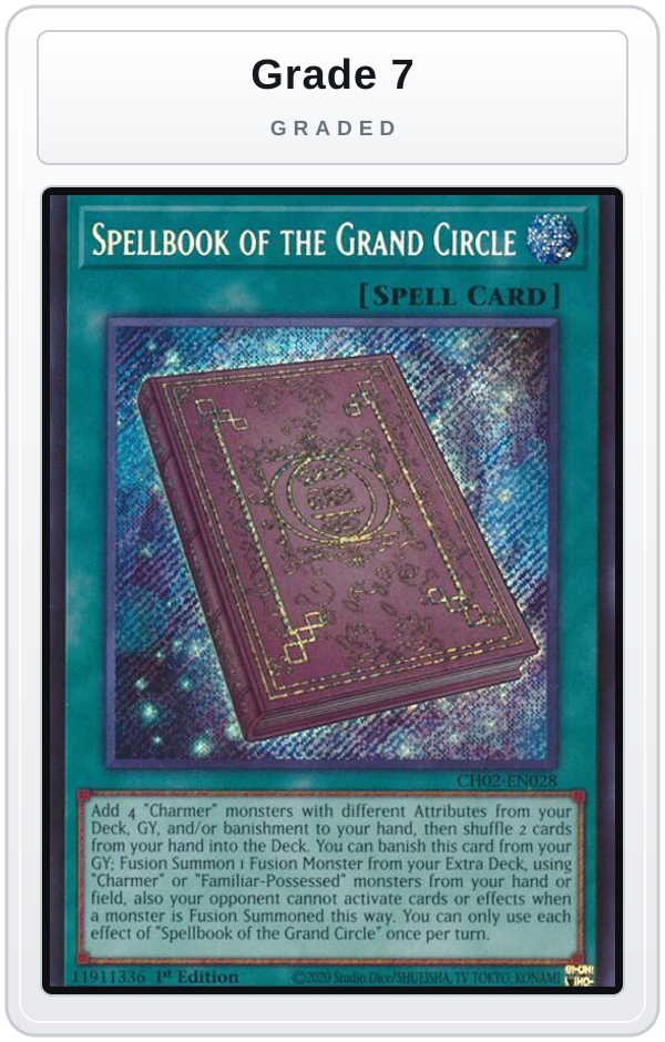 Graded - Spellbook of the Grand Circle — Grade 7 graded overlay