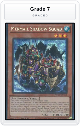 Graded - Mermail Shadow Squad — Grade 7 graded overlay