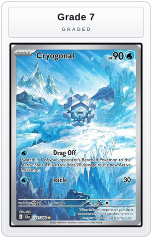Graded - Cryogonal - 111/086 — Grade 7 graded overlay