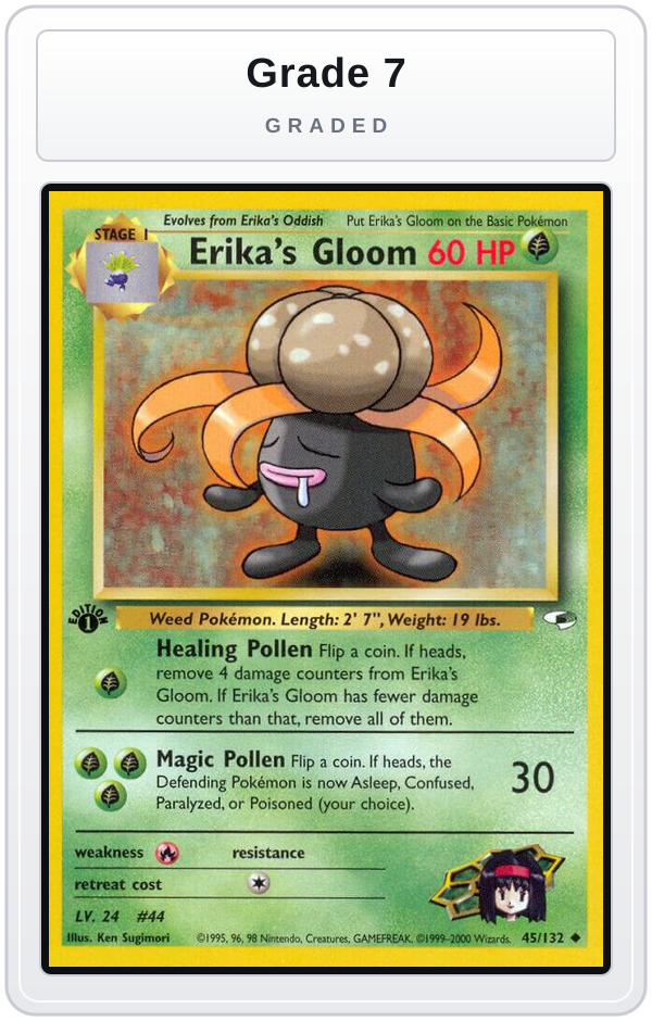Graded - Erika's Gloom (45) — Grade 7 graded overlay