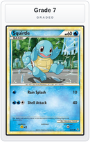 Graded - Squirtle — Grade 7 graded overlay