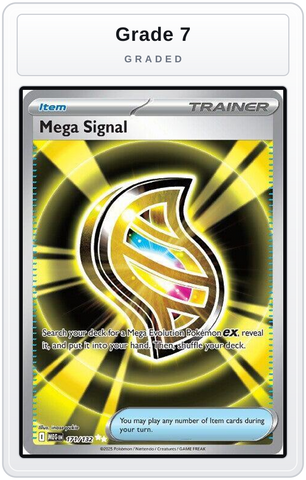 Graded - Mega Signal - 171/132 — Grade 7 graded overlay