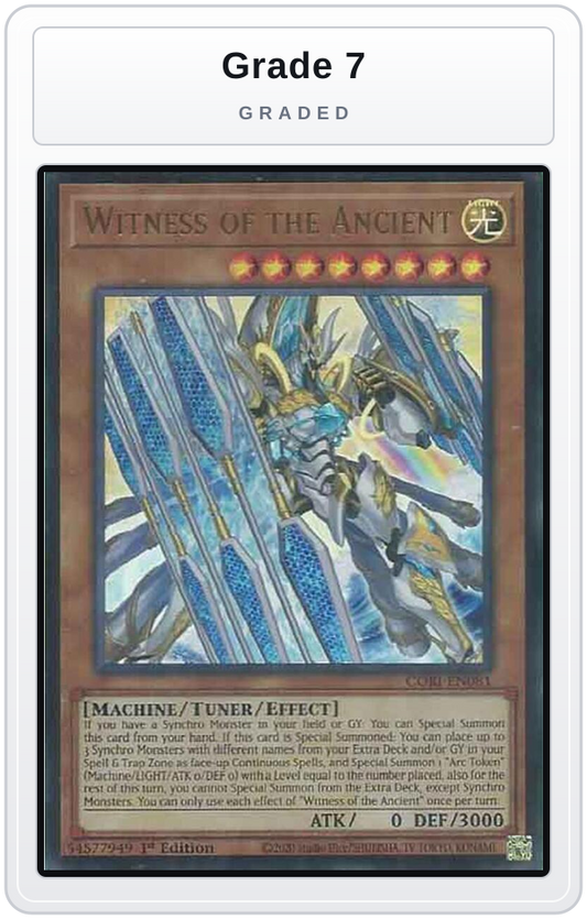 Graded - Witness of the Ancient — Grade 7 graded overlay