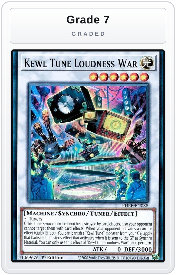 Graded - Kewl Tune Loudness War — Grade 7 graded overlay