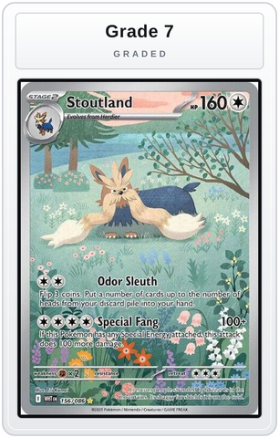Graded - Stoutland - 156/086 — Grade 7 graded overlay