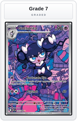 Graded - Gothorita - 125/086 — Grade 7 graded overlay