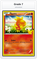 Graded - Torchic - 11/25 — Grade 7 graded overlay