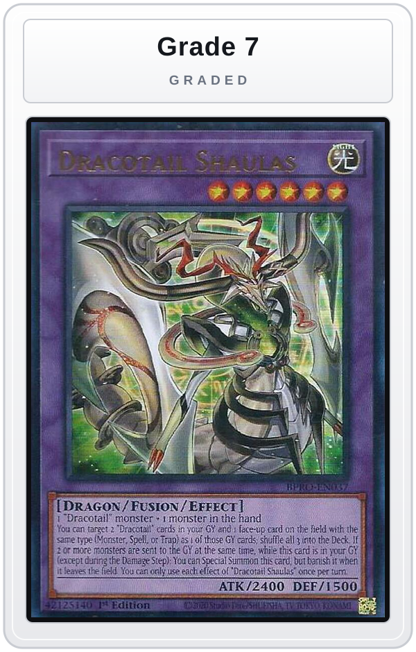 Graded - Dracotail Shaulas — Grade 7 graded overlay
