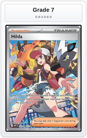 Graded - Hilda - 171/086 — Grade 7 graded overlay