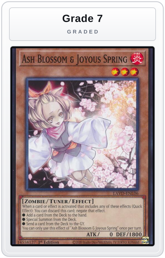 Graded - Ash Blossom & Joyous Spring (LAVD-ENL06) — Grade 7 graded overlay