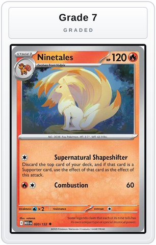Graded - Ninetales — Grade 7 graded overlay