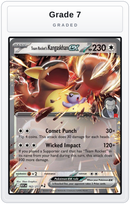 Graded - Team Rocket's Kangaskhan ex — Grade 7 graded overlay
