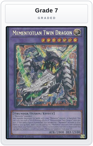 Graded - Mementotlan Twin Dragon — Grade 7 graded overlay
