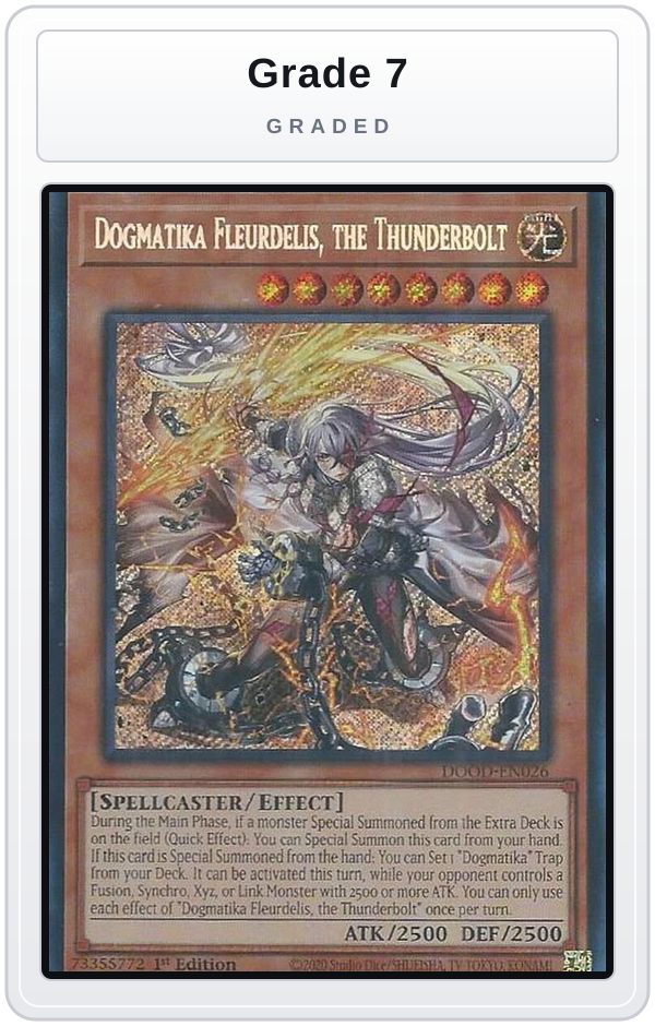 Graded - Dogmatika Fleurdelis, the Thunderbolt — Grade 7 graded overlay