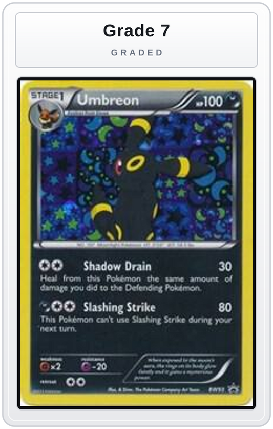 Graded - Umbreon - BW93 — Grade 7 graded overlay