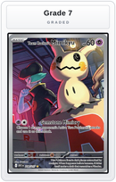 Graded - Team Rocket's Mimikyu - 238/217 — Grade 7 graded overlay
