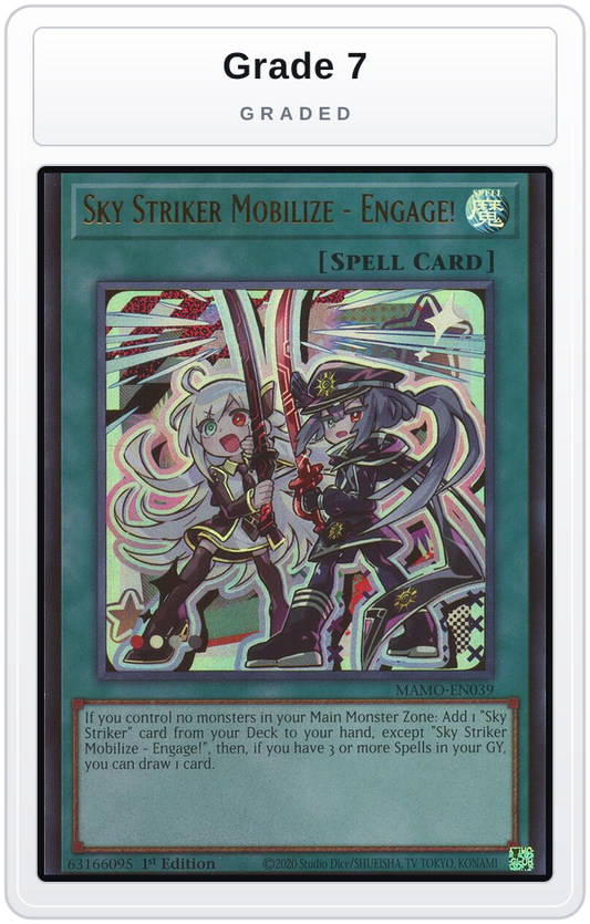 Graded - Sky Striker Mobilize - Engage! — Grade 7 graded overlay