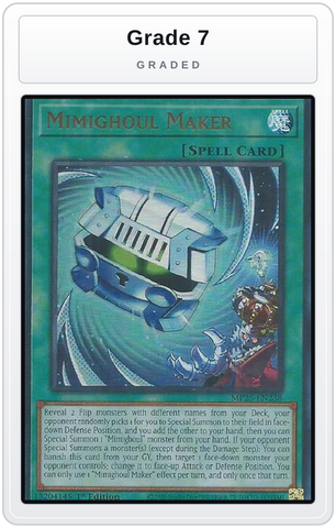 Graded - Mimighoul Maker — Grade 7 graded overlay