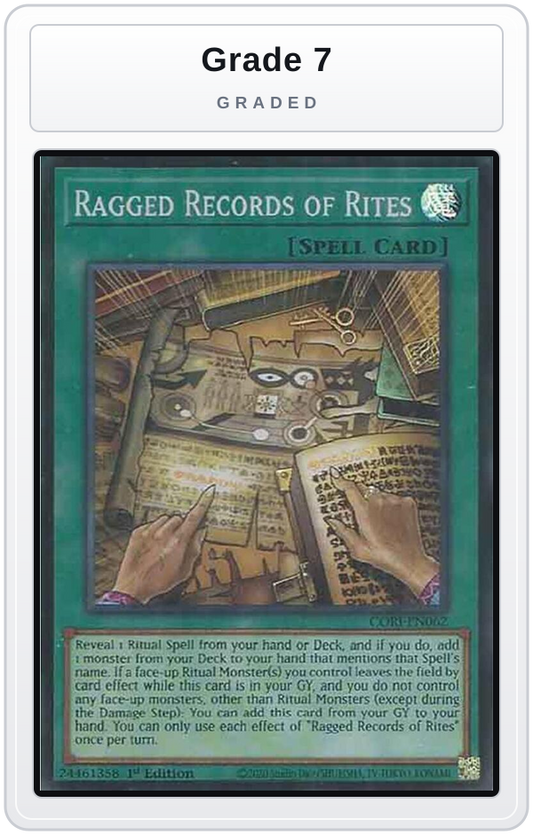 Graded - Ragged Records of Rites — Grade 7 graded overlay