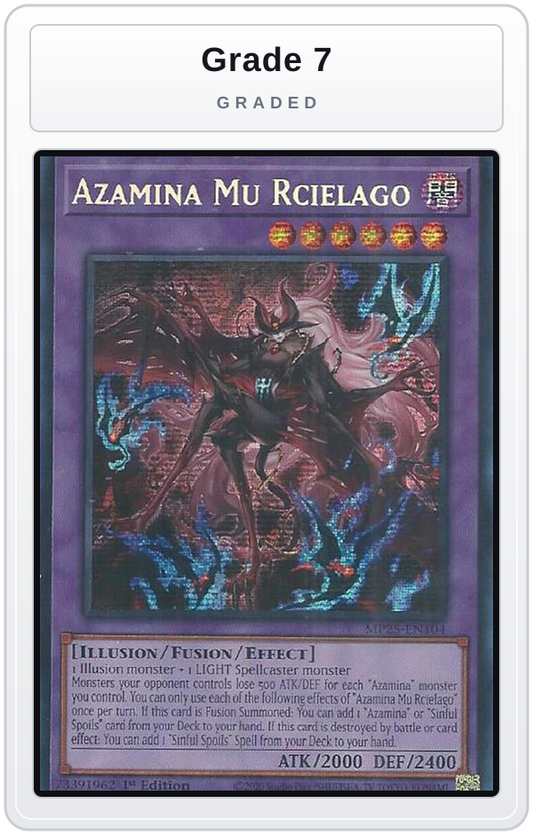 Graded - Azamina Mu Rcielago — Grade 7 graded overlay