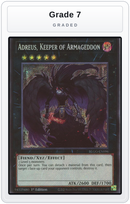 Graded - Adreus, Keeper of Armageddon — Grade 7 graded overlay