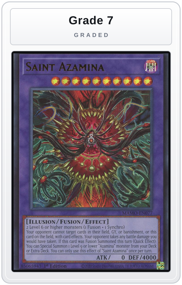 Graded - Saint Azamina — Grade 7 graded overlay