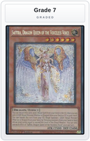 Graded - Saffira, Dragon Queen of the Voiceless Voice — Grade 7 graded overlay
