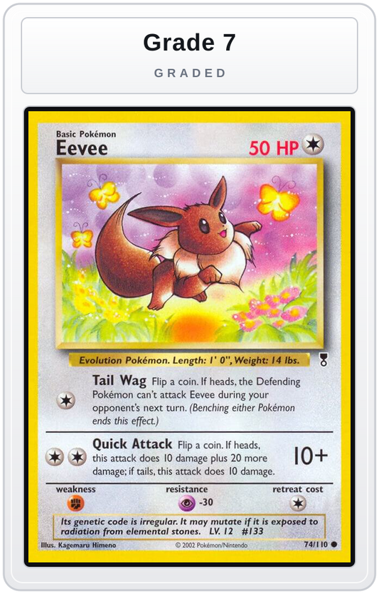 Graded - Eevee — Grade 7 graded overlay