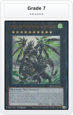Graded - Jupiter the Power Patron of Destruction — Grade 7 graded overlay