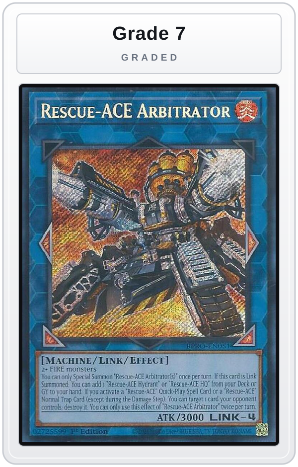Graded - Rescue-ACE Arbitrator — Grade 7 graded overlay