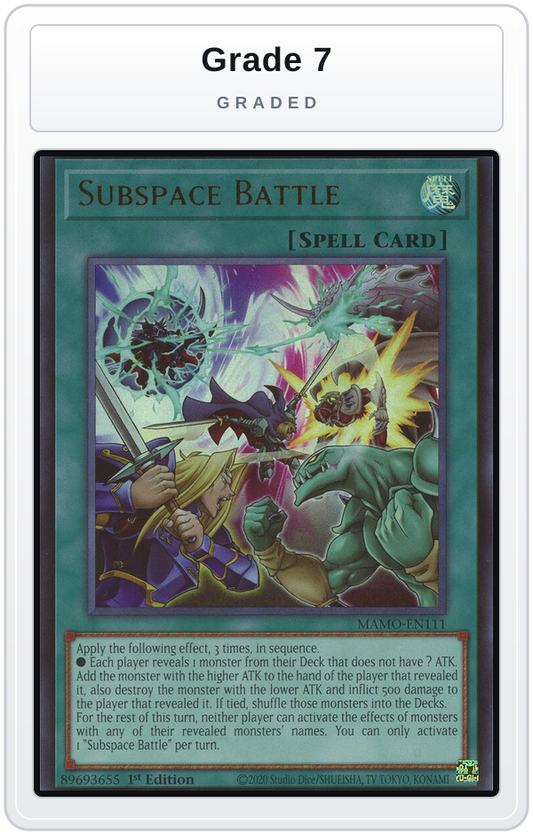 Graded - Subspace Battle — Grade 7 graded overlay