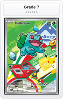 Graded - Bulbasaur - 037 — Grade 7 graded overlay