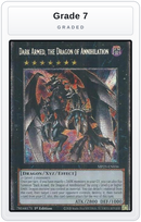 Graded - Dark Armed, the Dragon of Annihilation — Grade 7 graded overlay