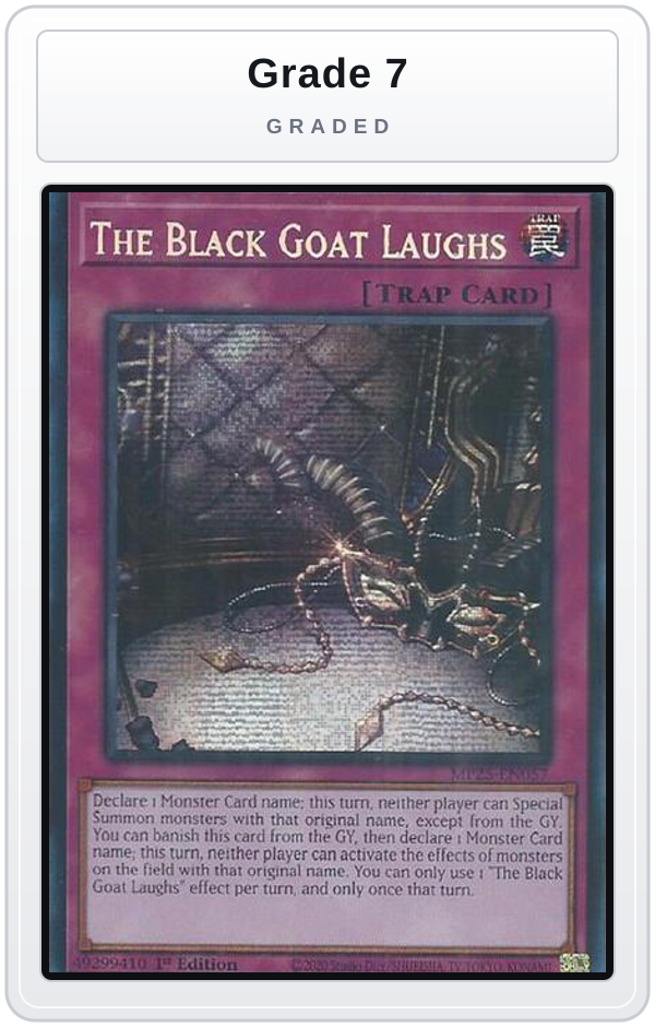 Graded - The Black Goat Laughs — Grade 7 graded overlay