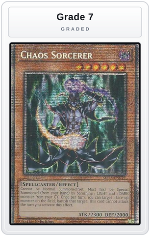 Graded - Chaos Sorcerer — Grade 7 graded overlay