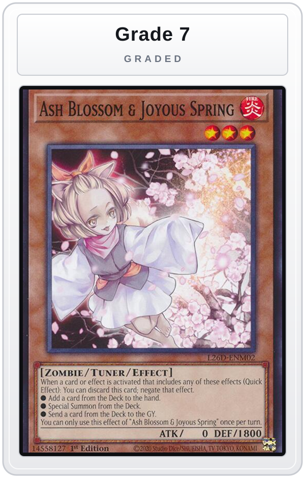 Graded - Ash Blossom & Joyous Spring — Grade 7 graded overlay