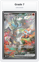Graded - Reshiram ex - 166/086 — Grade 7 graded overlay