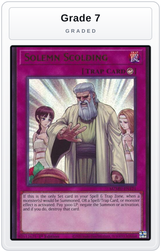 Graded - Solemn Scolding — Grade 7 graded overlay