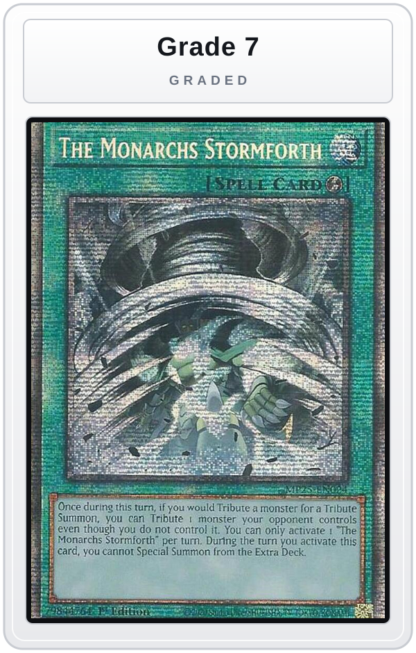 Graded - The Monarchs Stormforth — Grade 7 graded overlay