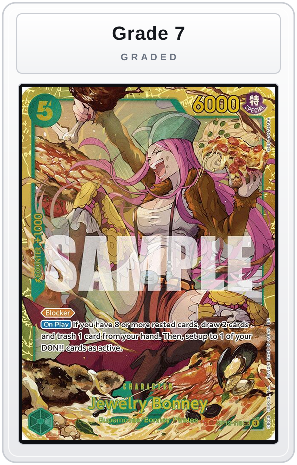 Graded - Jewelry Bonney (118) — Grade 7 graded overlay