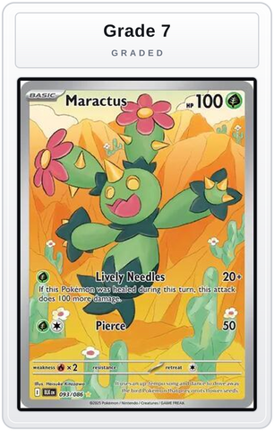 Graded - Maractus - 093/086 — Grade 7 graded overlay
