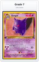 Graded - Gengar (20) — Grade 7 graded overlay