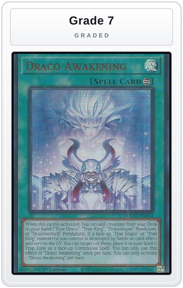 Graded - Draco Awakening — Grade 7 graded overlay