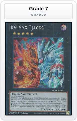 Graded - K9-66X "Jacks" — Grade 7 graded overlay