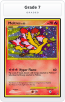 Graded - Moltres (149) — Grade 7 graded overlay
