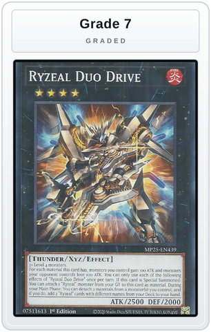 Graded - Ryzeal Duo Drive — Grade 7 graded overlay